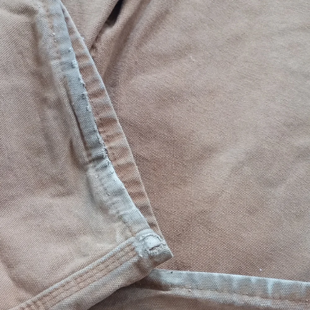 Dickies Brown Denim Overalls WORKWEAR UNISEX WIDE W216490 - Picture 9 of 15